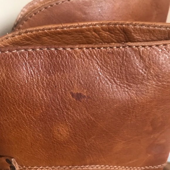 Frye Phillip Riding Whiskey boots leather size 8 - Picture 10 of 13